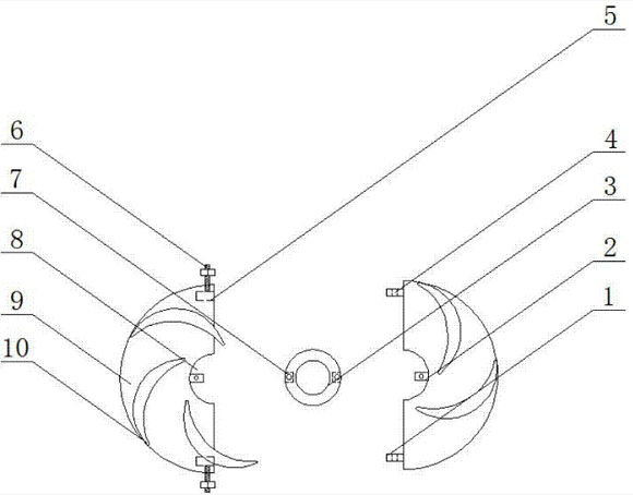 渣漿泵拆卸葉輪圖解 渣漿泵拆卸葉輪圖解